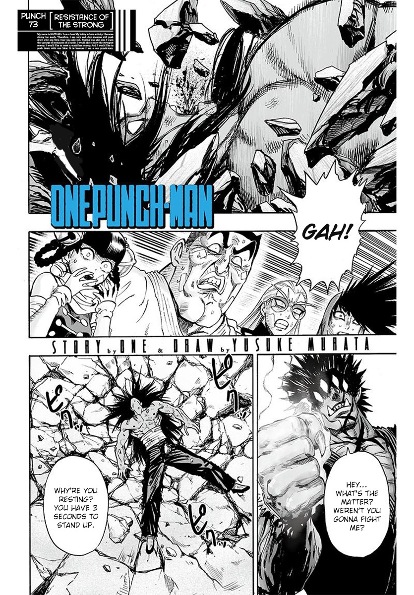 Onepunch-Man - Chapter 73: Resistance Of The Strong