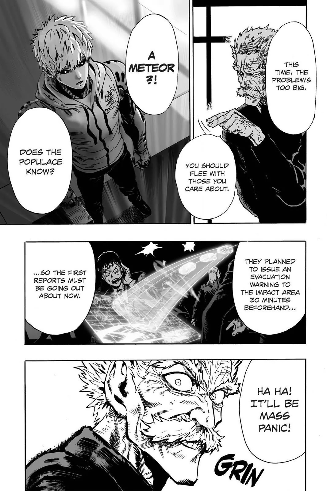 Onepunch-Man - Chapter 21: Giant Meteor