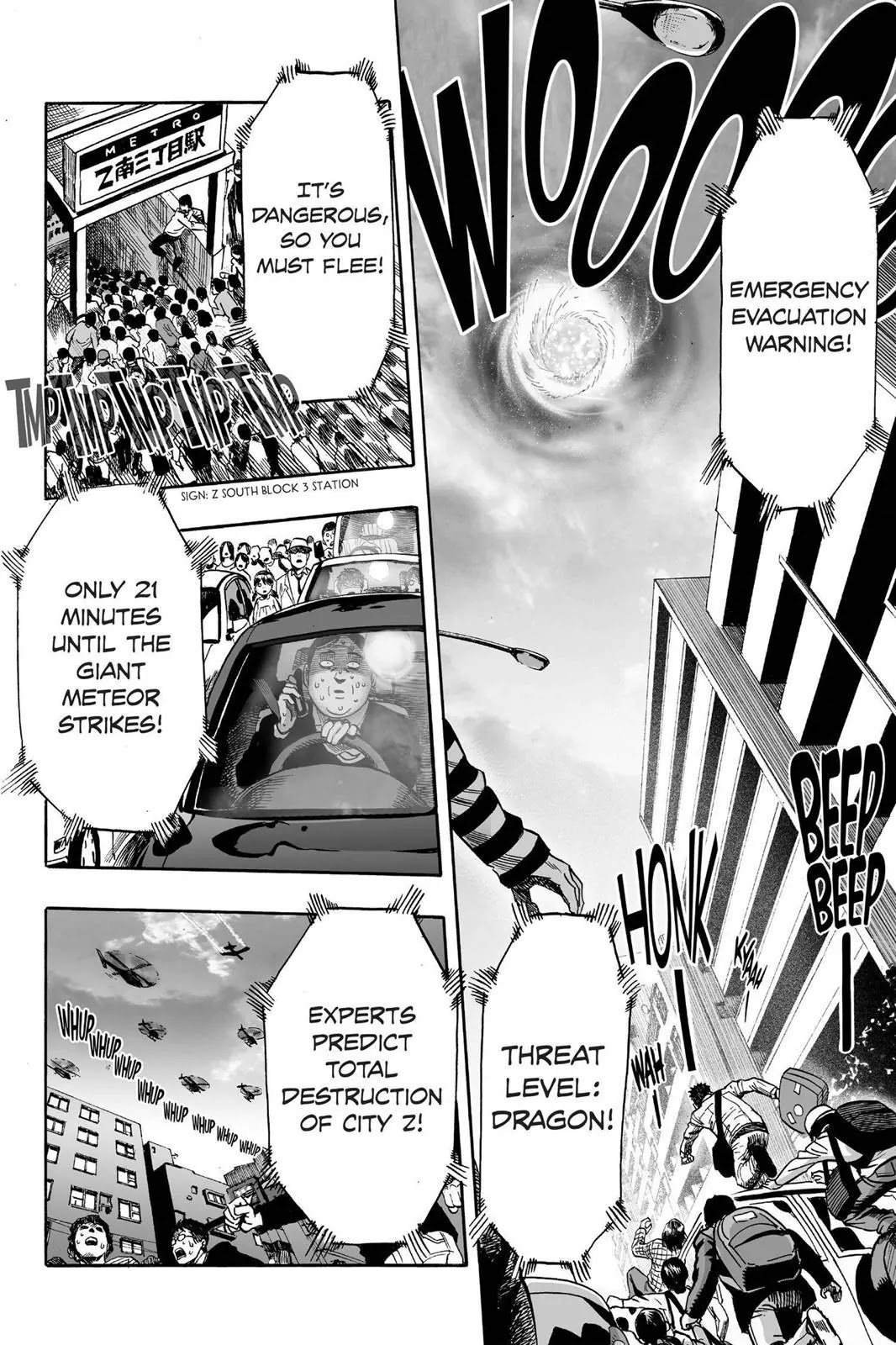 Onepunch-Man - Chapter 21: Giant Meteor