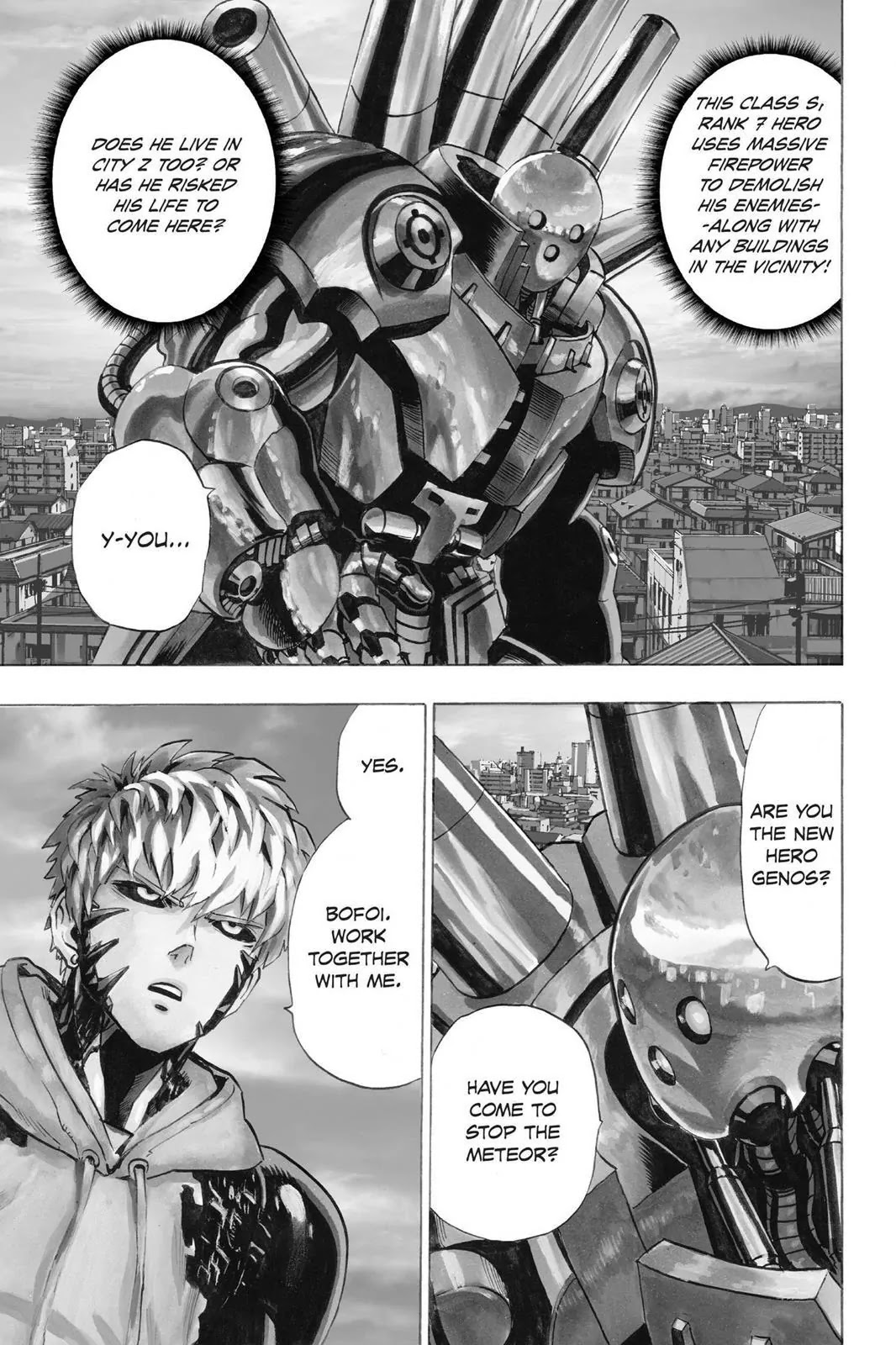 Onepunch-Man - Chapter 21: Giant Meteor