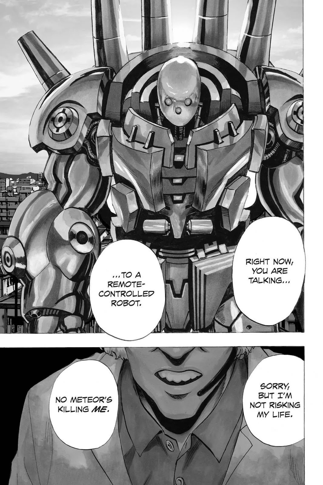 Onepunch-Man - Chapter 21: Giant Meteor