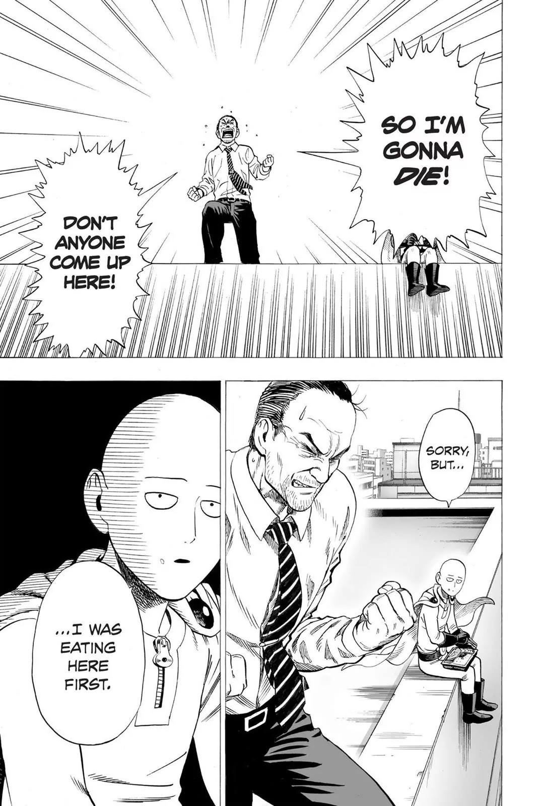 Onepunch-Man - Chapter 34.5: Salmon