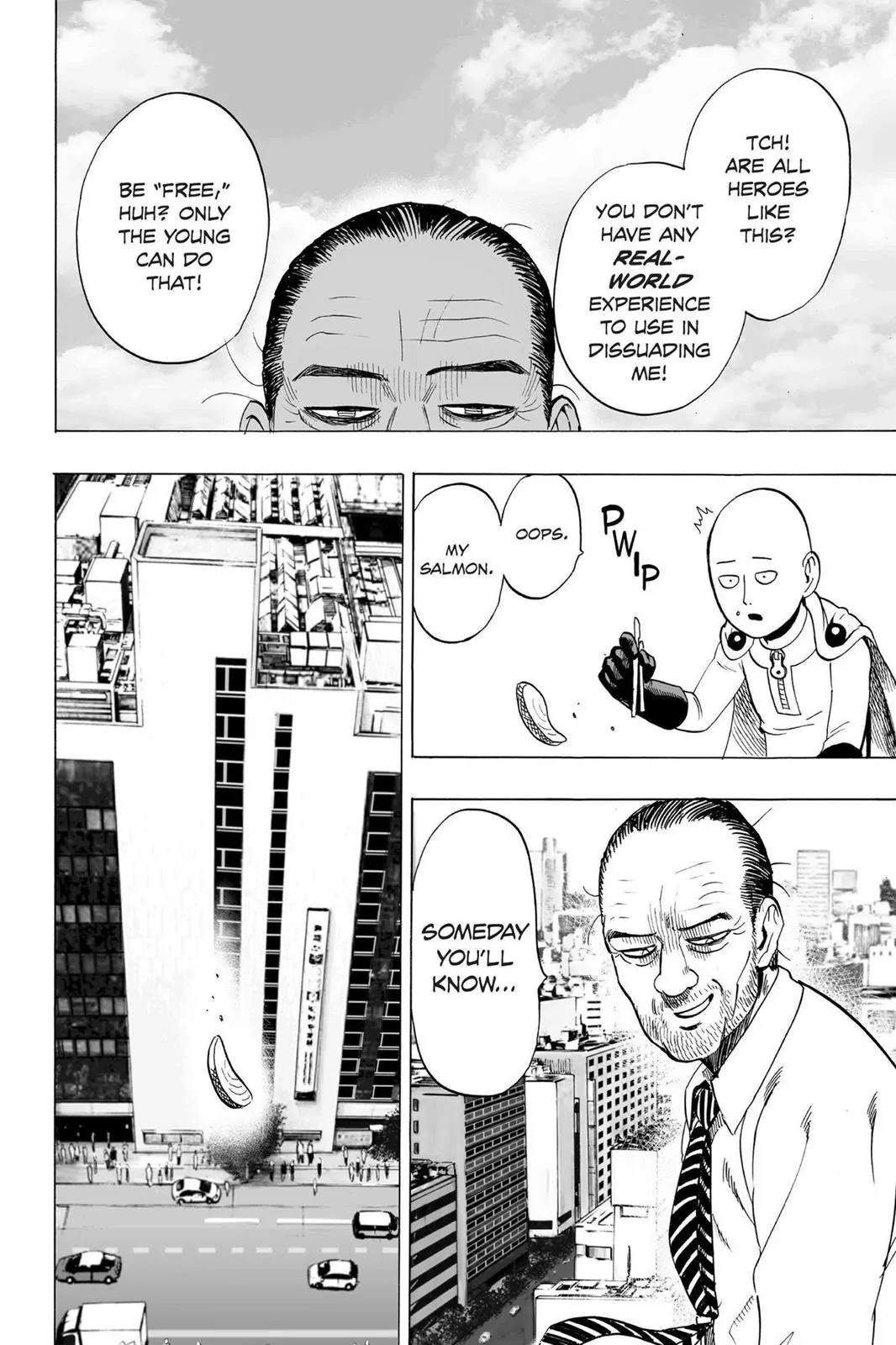 Onepunch-Man - Chapter 34.5: Salmon