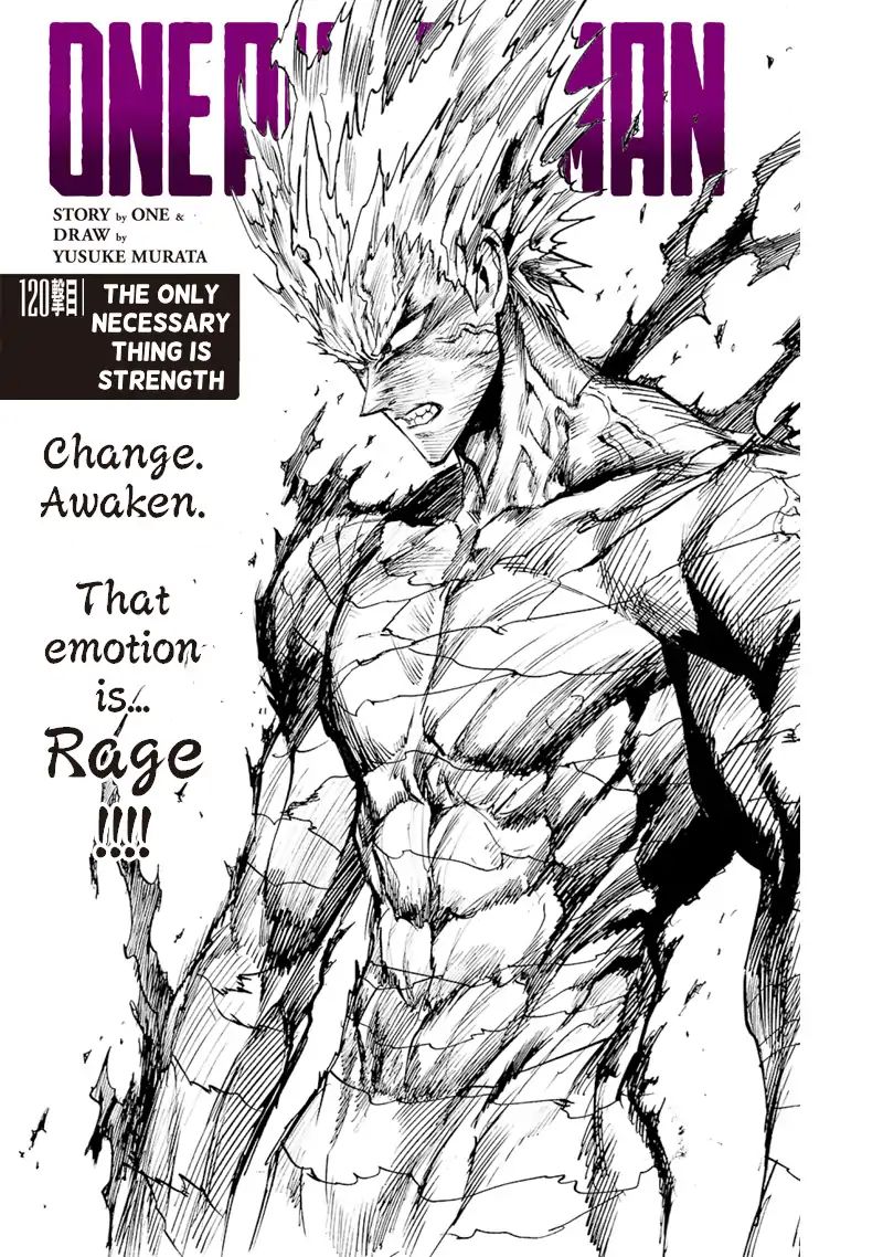 Onepunch-Man - Chapter 120: The Only Necessary Thing Is Strength