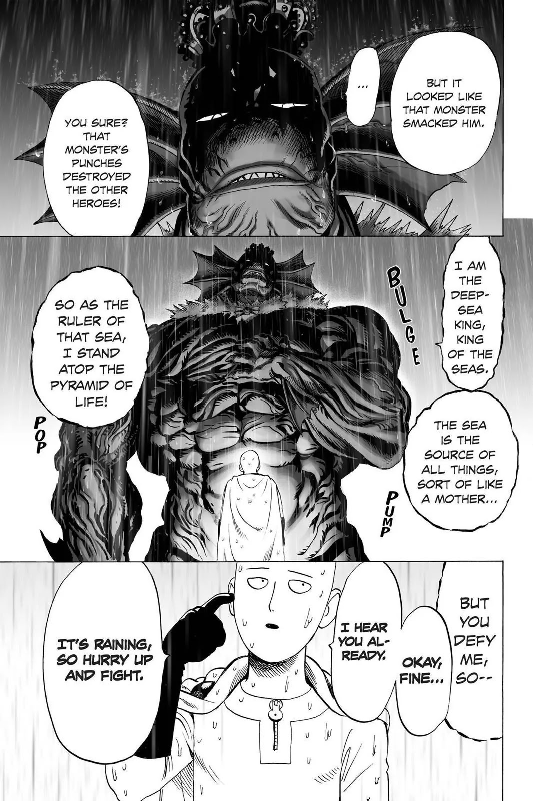 Onepunch-Man - Chapter 28: It S Raining, So