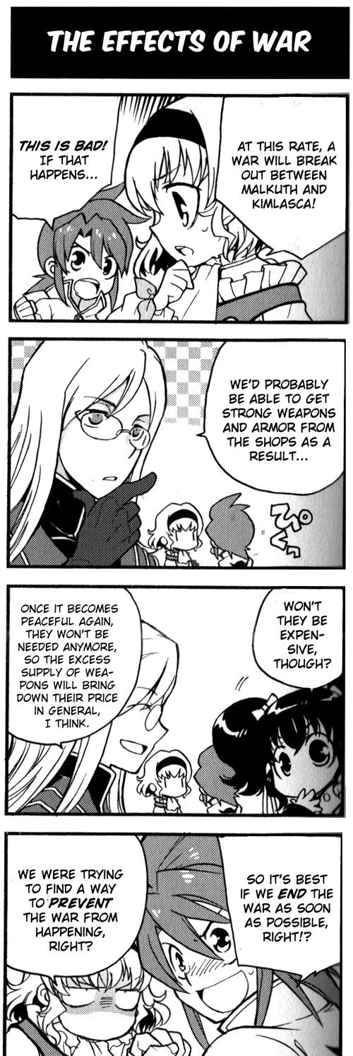 Tales Of The Abyss 4Koma Kings - Chapter 54 : V4 The Effects Of War