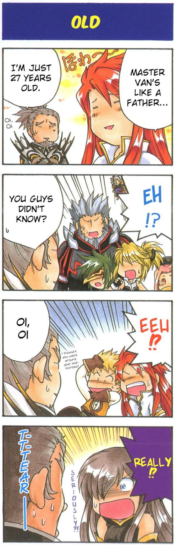 Tales Of The Abyss 4Koma Kings - Chapter 93 : V1 Old