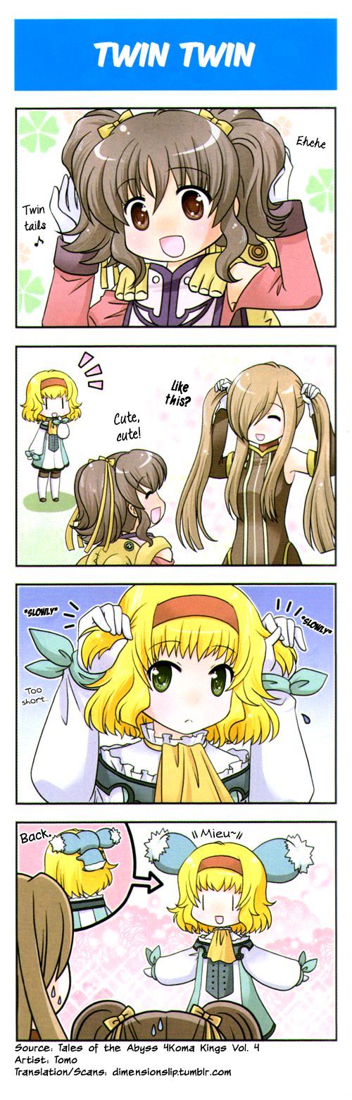 Tales Of The Abyss 4Koma Kings - Chapter 10 : V4 Twin Twin