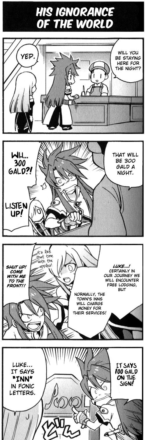 Tales Of The Abyss 4Koma Kings - Chapter 46 : V4 His Ignorance Of The World