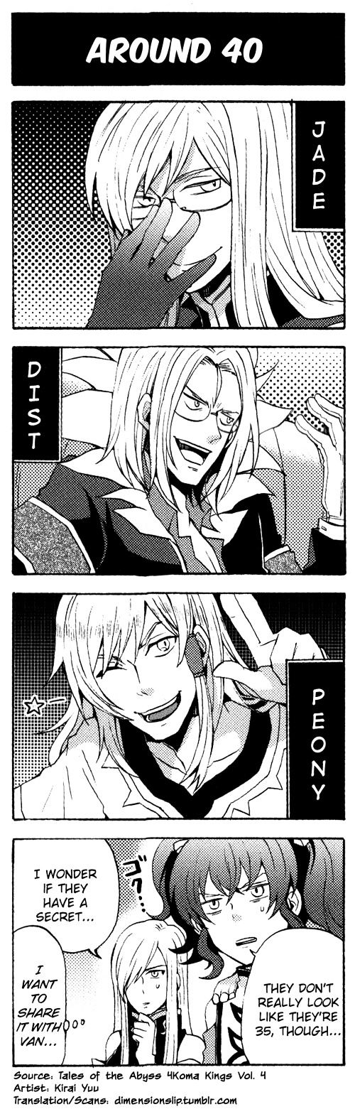 Tales Of The Abyss 4Koma Kings - Chapter 15 : V4 Around 40