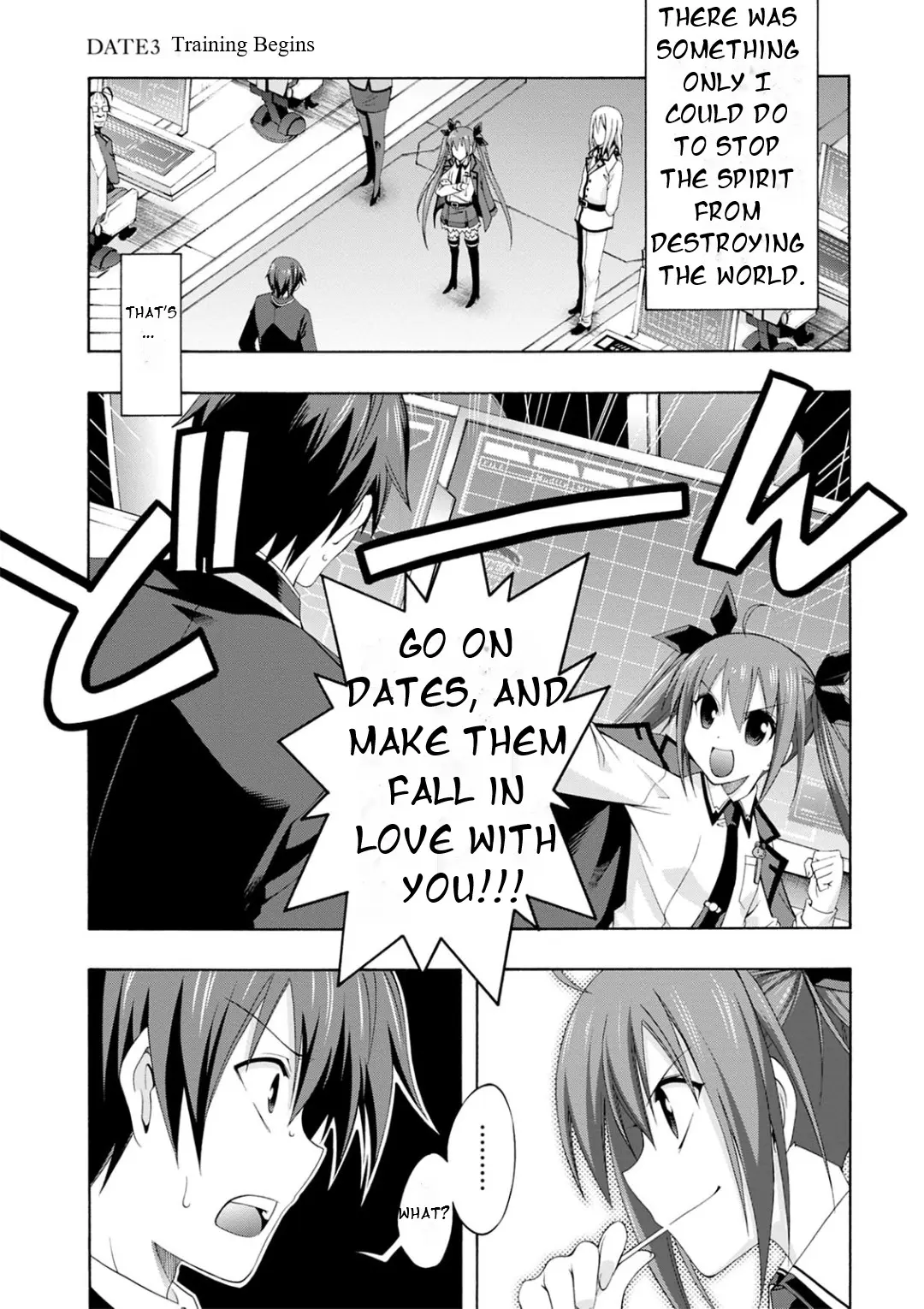 Date A Live - Dead End Tohka - Vol.1 Chapter 3: Training Begins