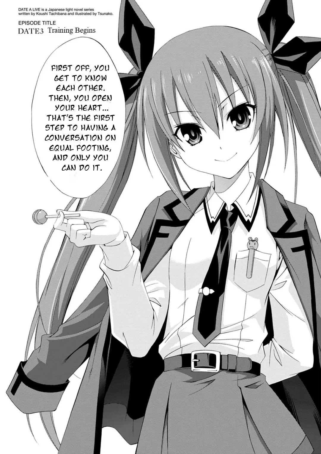 Date A Live - Dead End Tohka - Vol.1 Chapter 3: Training Begins