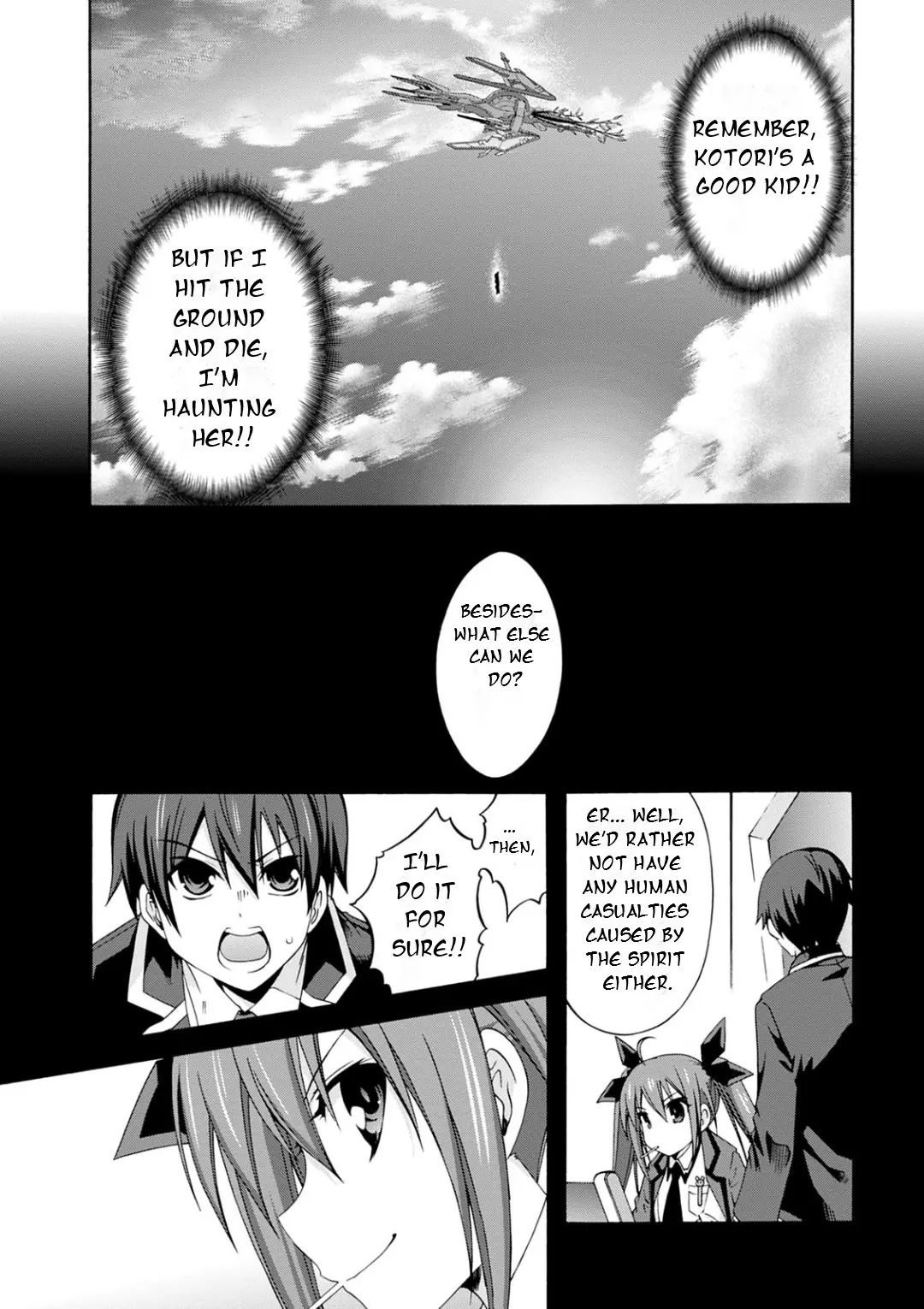 Date A Live - Dead End Tohka - Vol.3 Chapter 9: The Sword That Divides The Sky