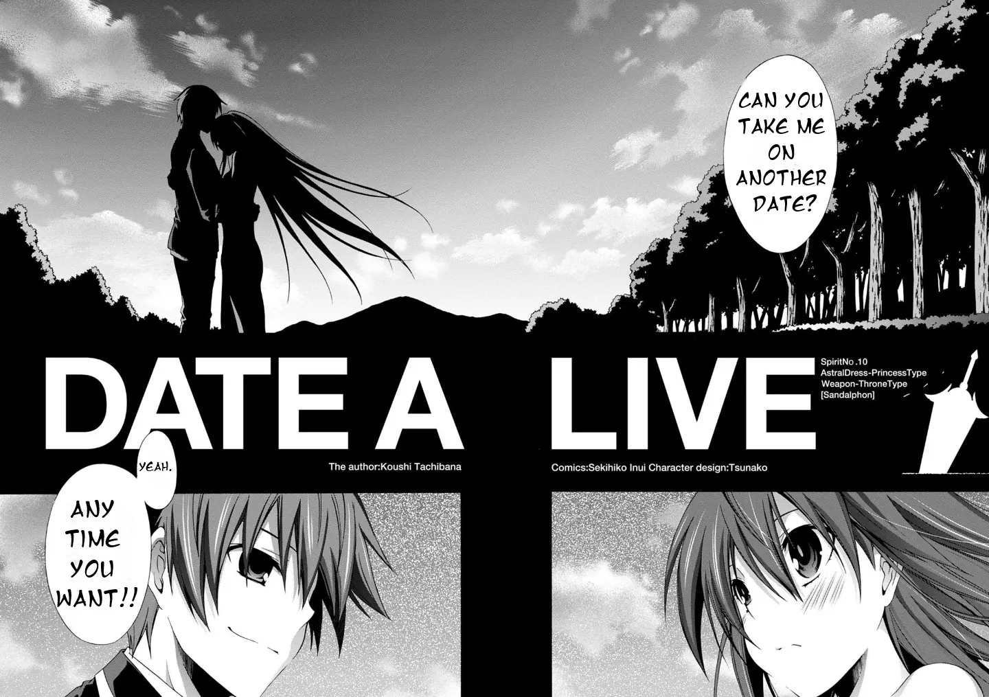 Date A Live - Dead End Tohka - Vol.3 Chapter 9: The Sword That Divides The Sky