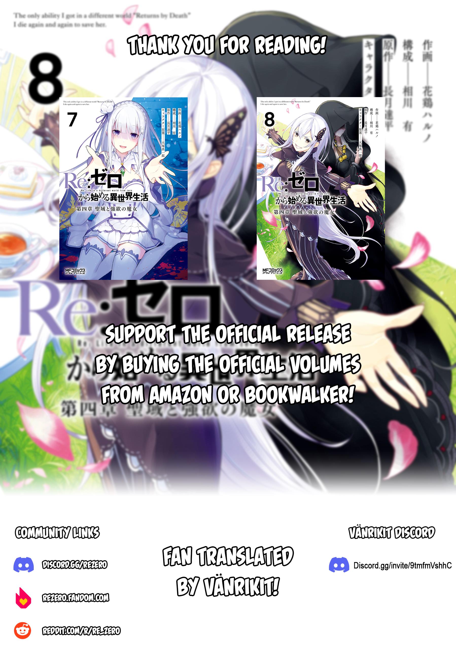 Re:zero Kara Hajimeru Isekai Seikatsu Dai 4-Shou - Seiiki To Gouyoku No Majo - Vol.9 Chapter 46: A Man With Great Timing