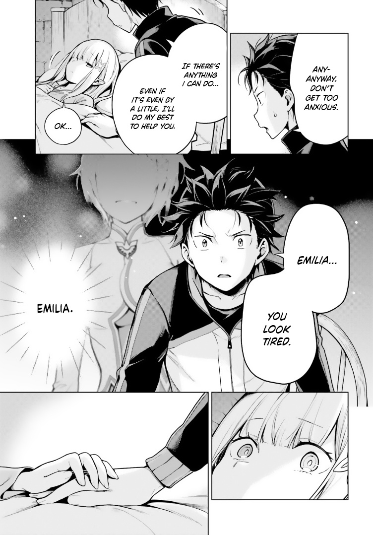 Re:zero Kara Hajimeru Isekai Seikatsu Dai 4-Shou - Seiiki To Gouyoku No Majo - Vol.9 Chapter 43: Being Left Behind