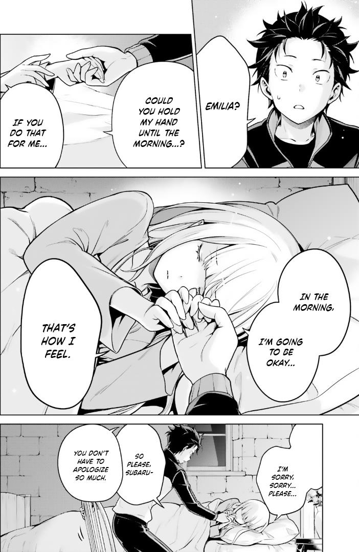 Re:zero Kara Hajimeru Isekai Seikatsu Dai 4-Shou - Seiiki To Gouyoku No Majo - Vol.9 Chapter 43: Being Left Behind