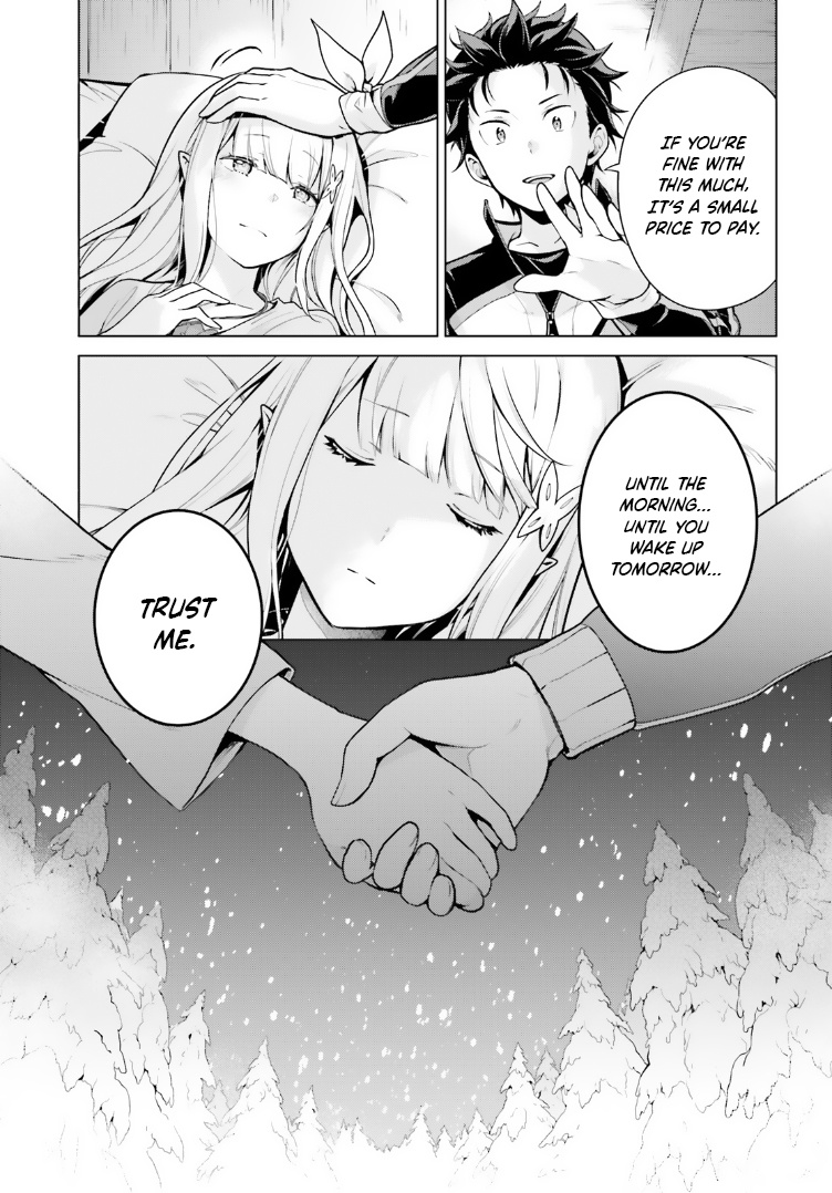 Re:zero Kara Hajimeru Isekai Seikatsu Dai 4-Shou - Seiiki To Gouyoku No Majo - Vol.9 Chapter 43: Being Left Behind