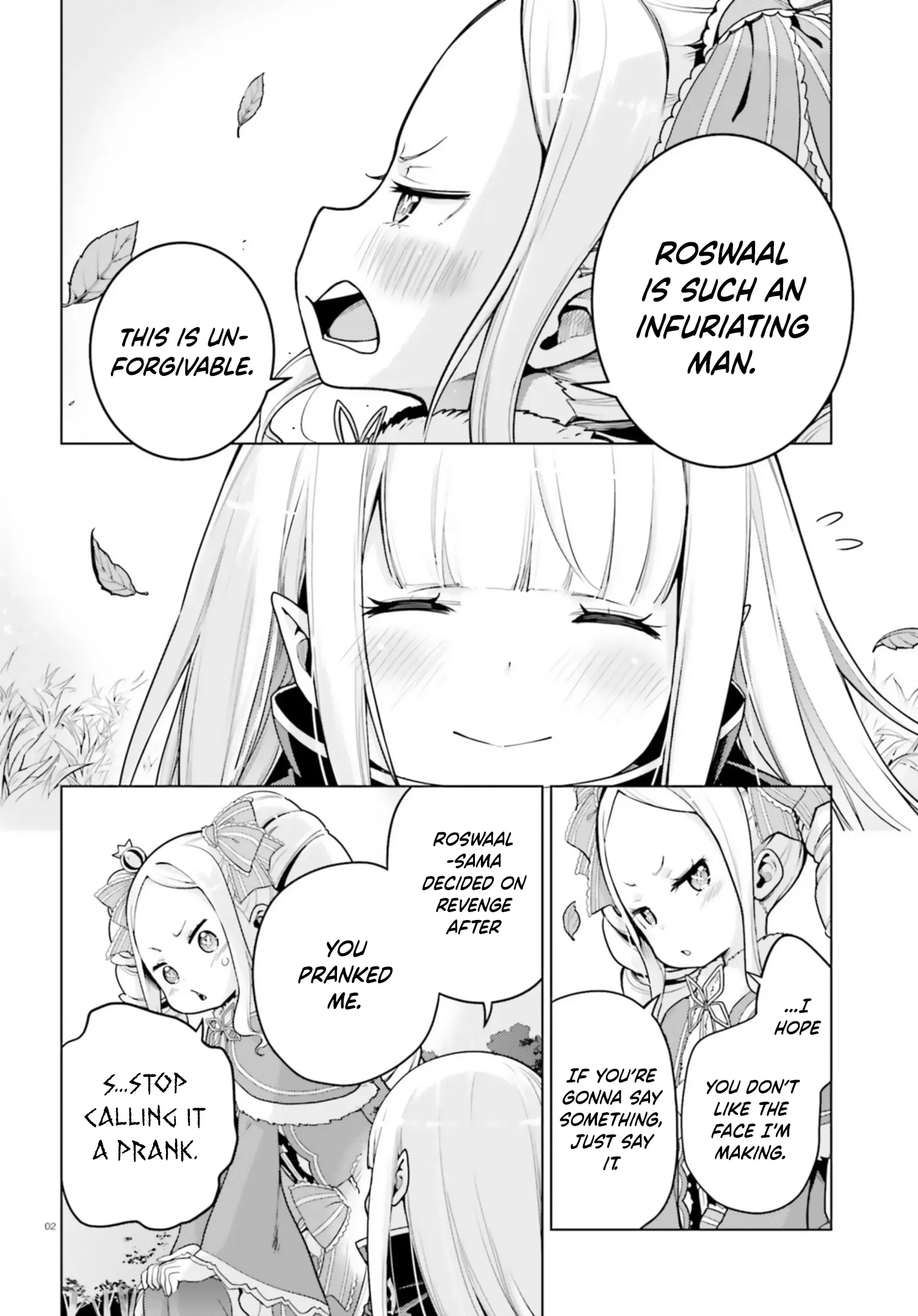 Re:zero Kara Hajimeru Isekai Seikatsu Dai 4-Shou - Seiiki To Gouyoku No Majo - Vol.11 Chapter 54: My Life's Meaning