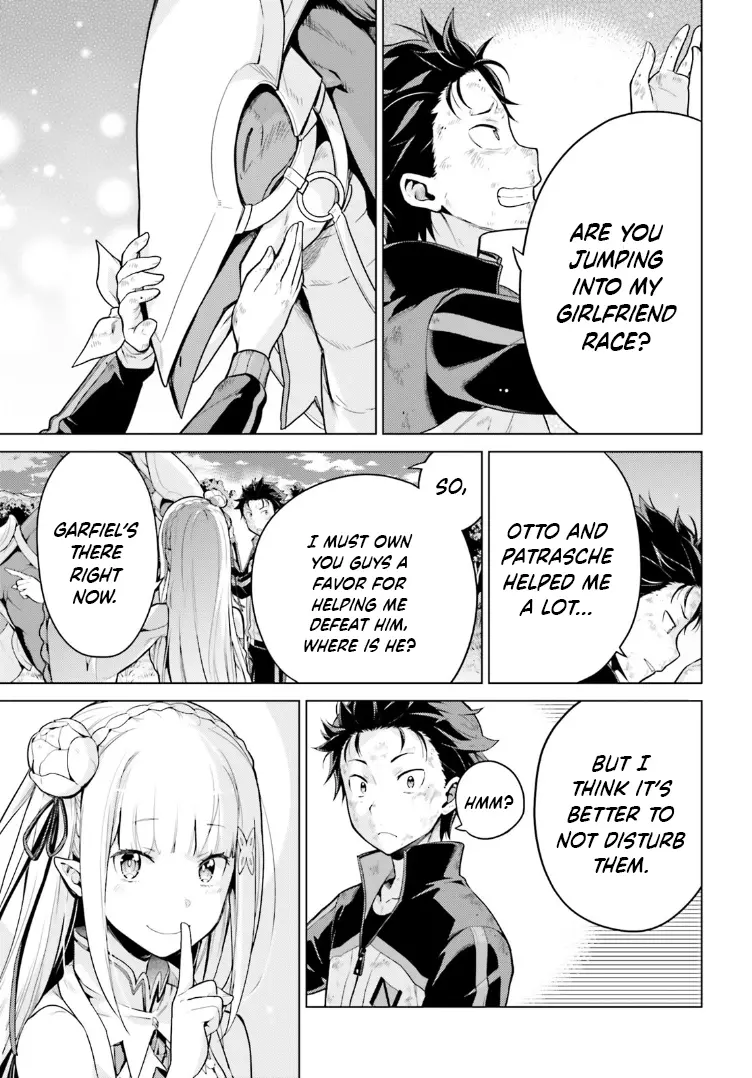 Re:zero Kara Hajimeru Isekai Seikatsu Dai 4-Shou - Seiiki To Gouyoku No Majo - Vol.10 Chapter 49: With Grandmother, With Mother, With Sister; As Grandson, As Son, As Brother