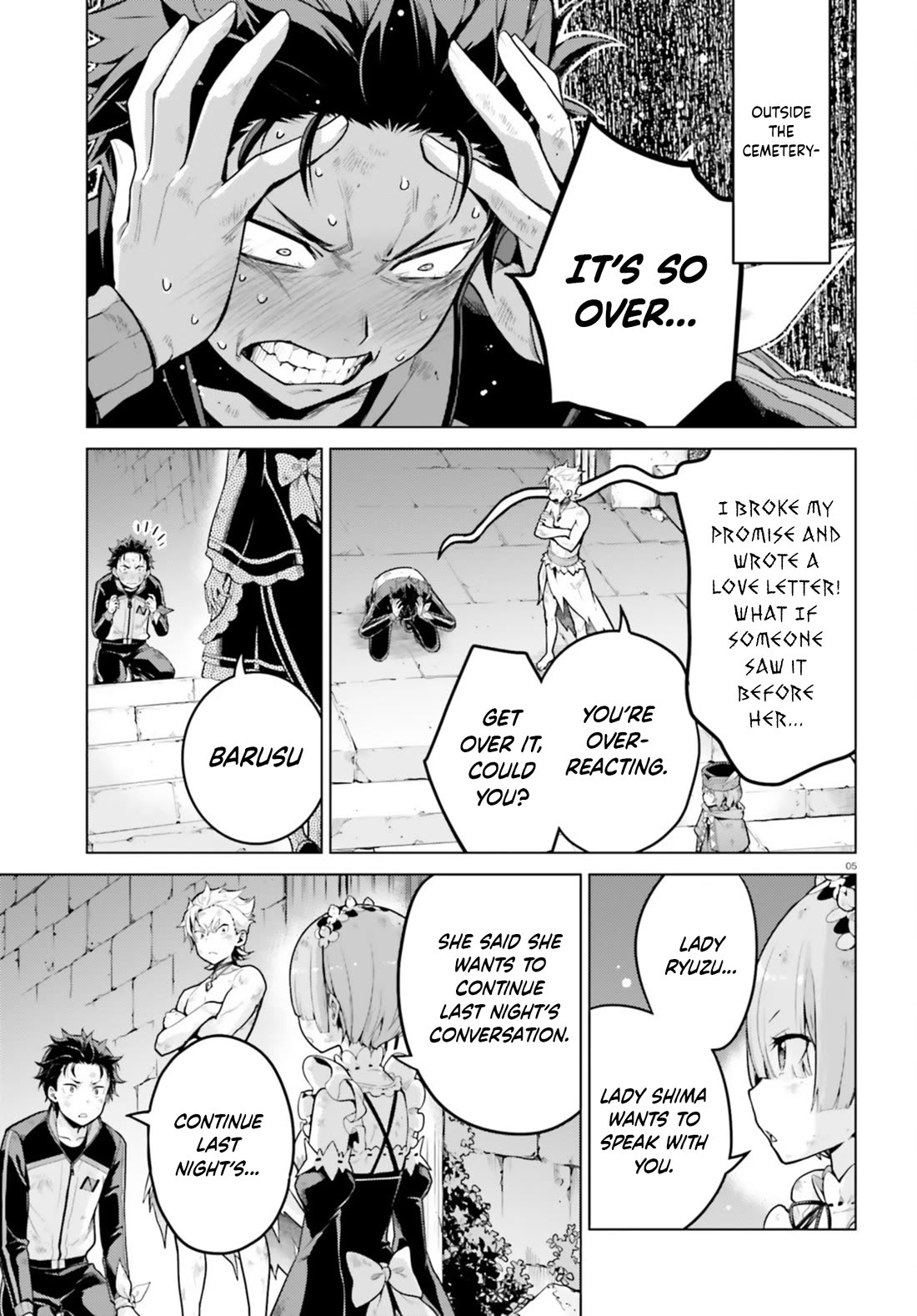 Re:zero Kara Hajimeru Isekai Seikatsu Dai 4-Shou - Seiiki To Gouyoku No Majo - Chapter 53: The Beginning Of The Sanctuary, And The Beginning Of The Collapse