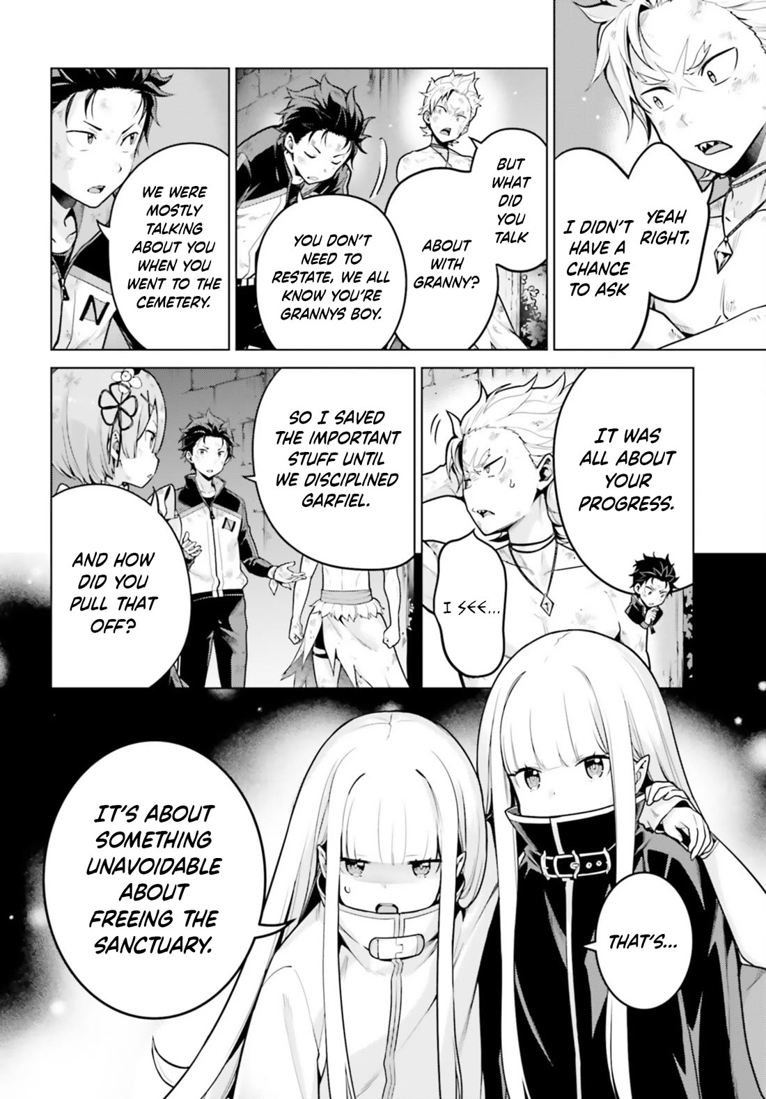 Re:zero Kara Hajimeru Isekai Seikatsu Dai 4-Shou - Seiiki To Gouyoku No Majo - Chapter 53: The Beginning Of The Sanctuary, And The Beginning Of The Collapse