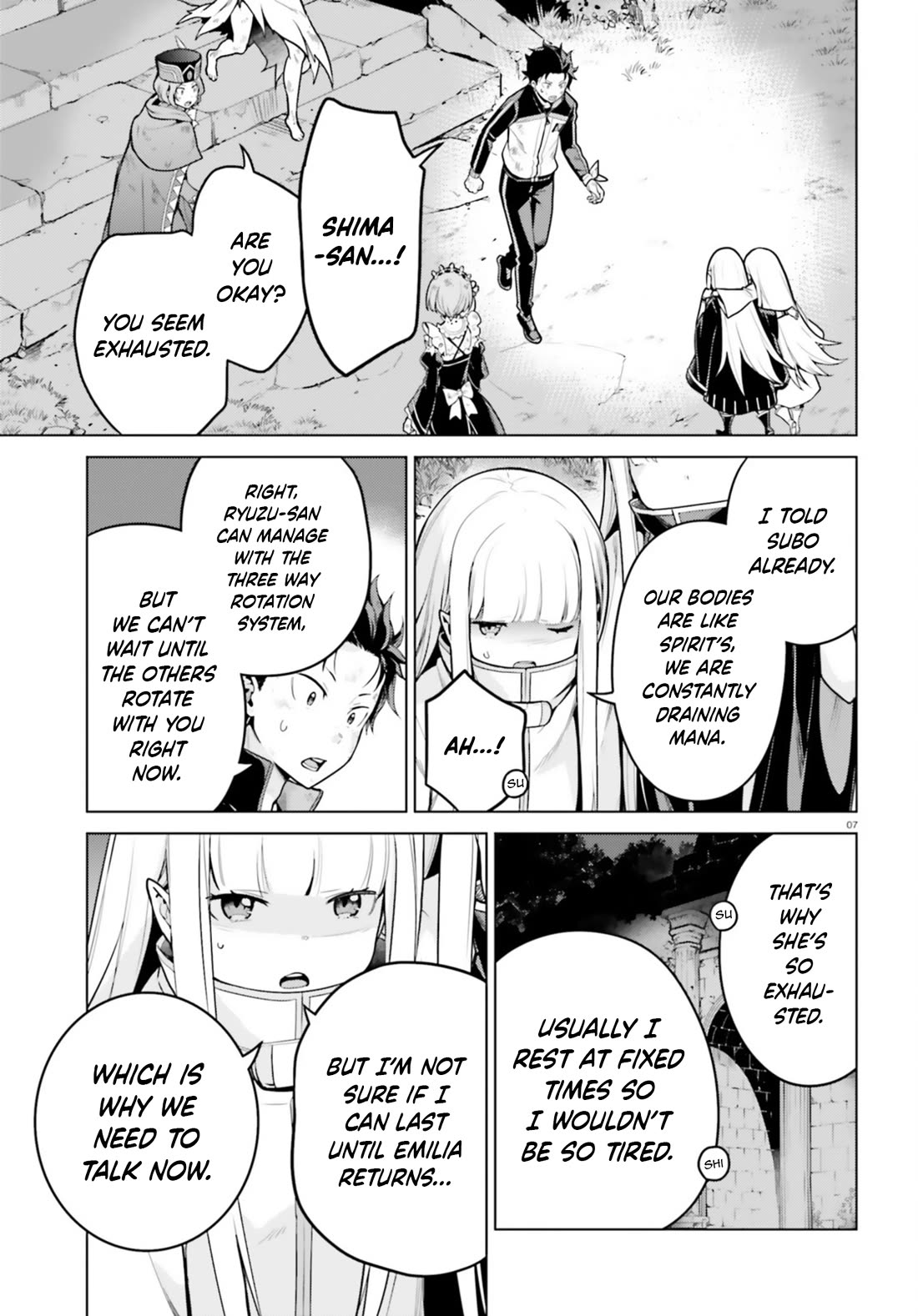 Re:zero Kara Hajimeru Isekai Seikatsu Dai 4-Shou - Seiiki To Gouyoku No Majo - Chapter 53: The Beginning Of The Sanctuary, And The Beginning Of The Collapse