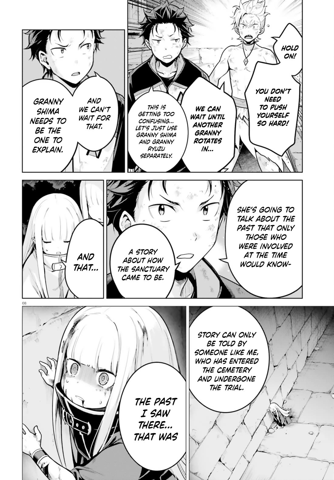 Re:zero Kara Hajimeru Isekai Seikatsu Dai 4-Shou - Seiiki To Gouyoku No Majo - Chapter 53: The Beginning Of The Sanctuary, And The Beginning Of The Collapse