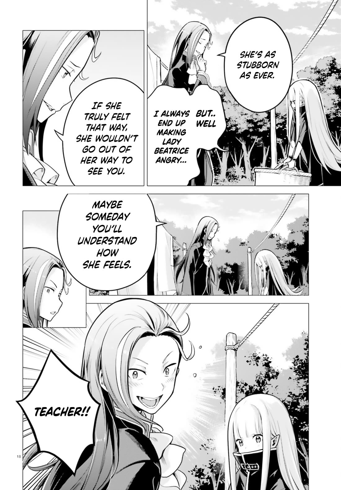 Re:zero Kara Hajimeru Isekai Seikatsu Dai 4-Shou - Seiiki To Gouyoku No Majo - Chapter 53: The Beginning Of The Sanctuary, And The Beginning Of The Collapse