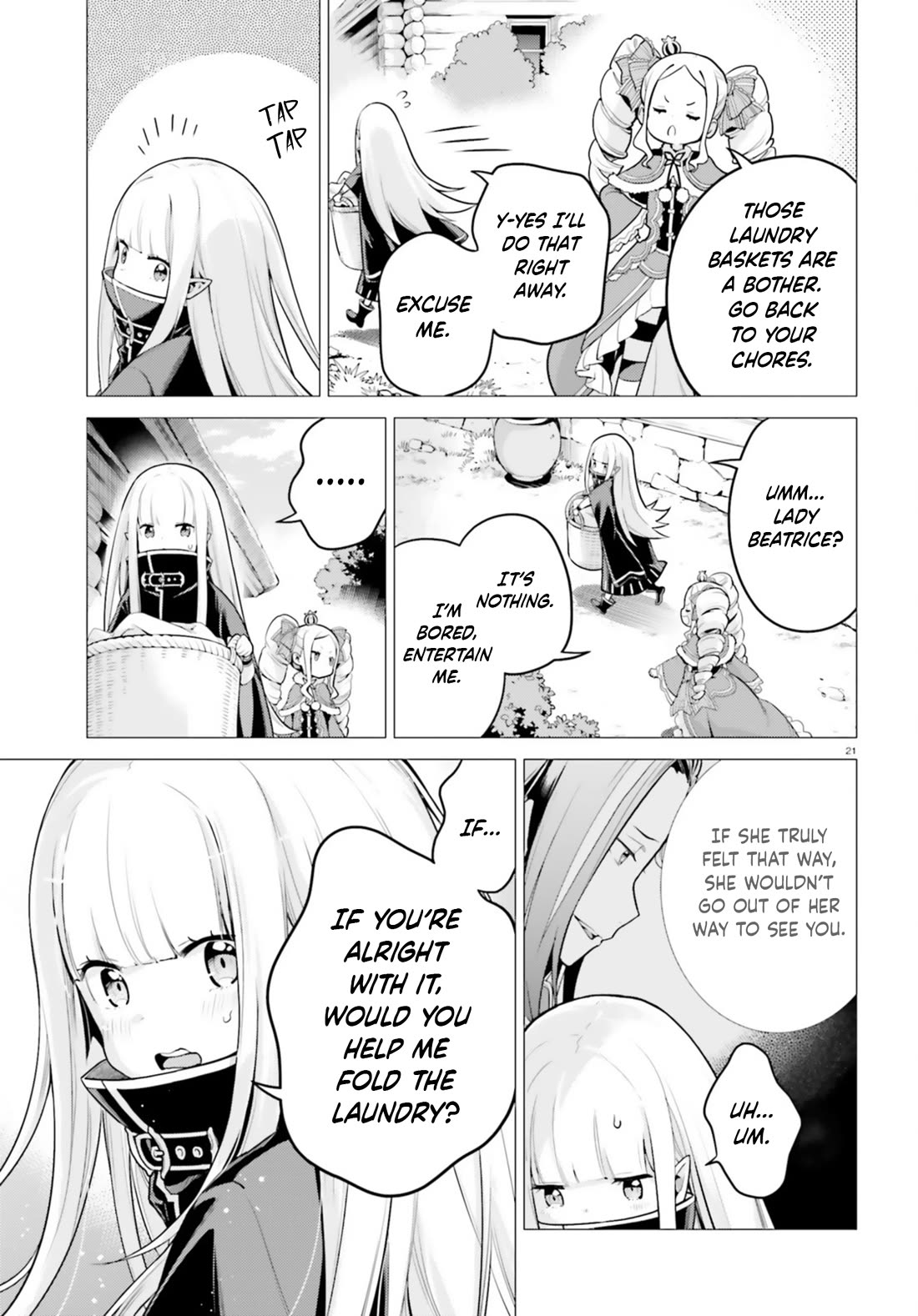 Re:zero Kara Hajimeru Isekai Seikatsu Dai 4-Shou - Seiiki To Gouyoku No Majo - Chapter 53: The Beginning Of The Sanctuary, And The Beginning Of The Collapse