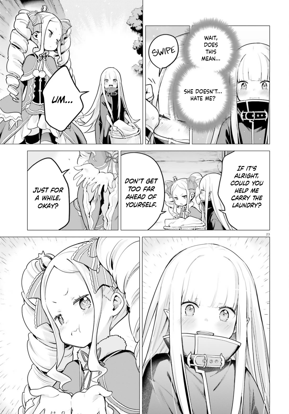 Re:zero Kara Hajimeru Isekai Seikatsu Dai 4-Shou - Seiiki To Gouyoku No Majo - Chapter 53: The Beginning Of The Sanctuary, And The Beginning Of The Collapse