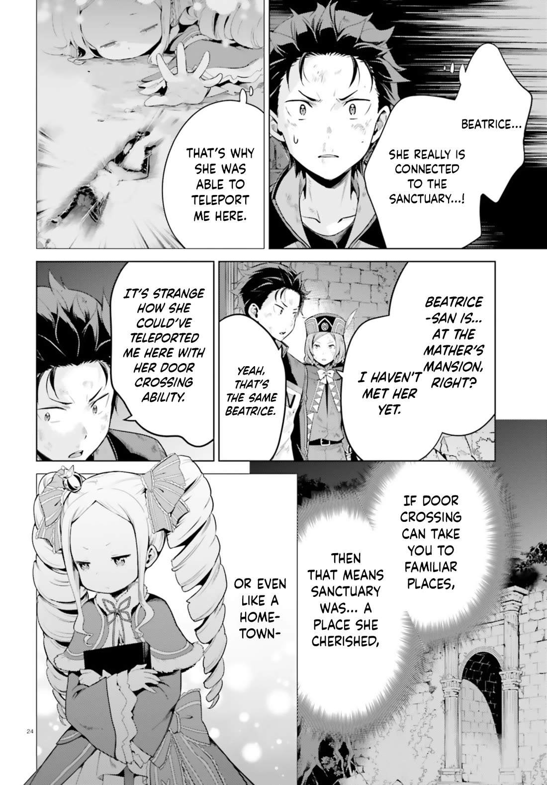 Re:zero Kara Hajimeru Isekai Seikatsu Dai 4-Shou - Seiiki To Gouyoku No Majo - Chapter 53: The Beginning Of The Sanctuary, And The Beginning Of The Collapse