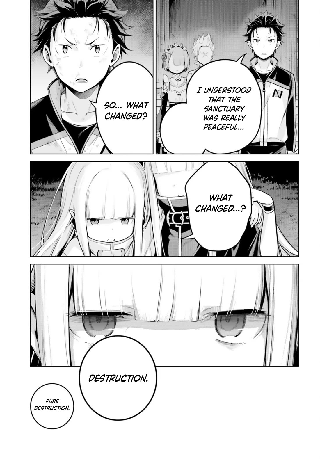 Re:zero Kara Hajimeru Isekai Seikatsu Dai 4-Shou - Seiiki To Gouyoku No Majo - Chapter 53: The Beginning Of The Sanctuary, And The Beginning Of The Collapse