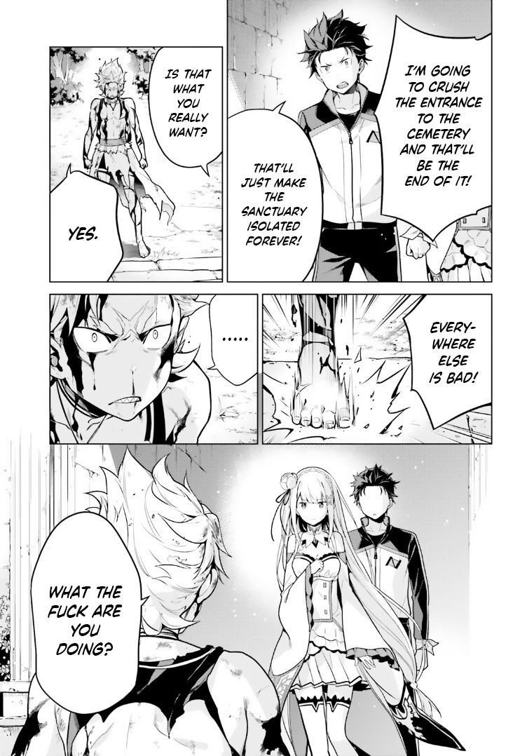 Re:zero Kara Hajimeru Isekai Seikatsu Dai 4-Shou - Seiiki To Gouyoku No Majo - Vol.10 Chapter 48: Garfiel's Barrier