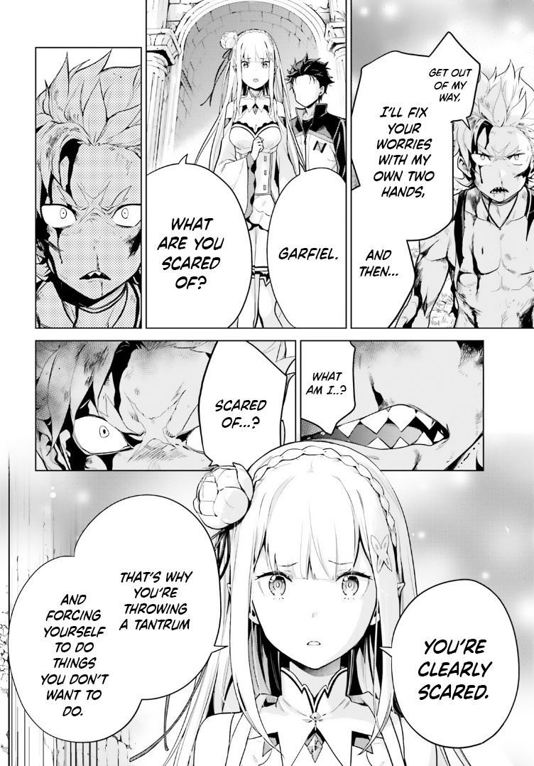 Re:zero Kara Hajimeru Isekai Seikatsu Dai 4-Shou - Seiiki To Gouyoku No Majo - Vol.10 Chapter 48: Garfiel's Barrier