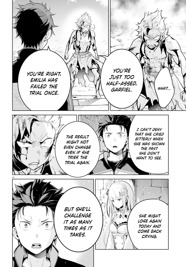 Re:zero Kara Hajimeru Isekai Seikatsu Dai 4-Shou - Seiiki To Gouyoku No Majo - Vol.10 Chapter 48: Garfiel's Barrier