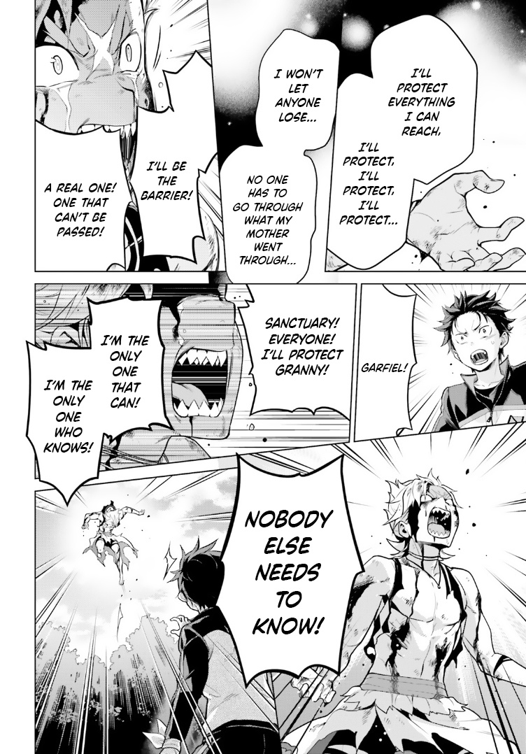 Re:zero Kara Hajimeru Isekai Seikatsu Dai 4-Shou - Seiiki To Gouyoku No Majo - Vol.10 Chapter 48: Garfiel's Barrier