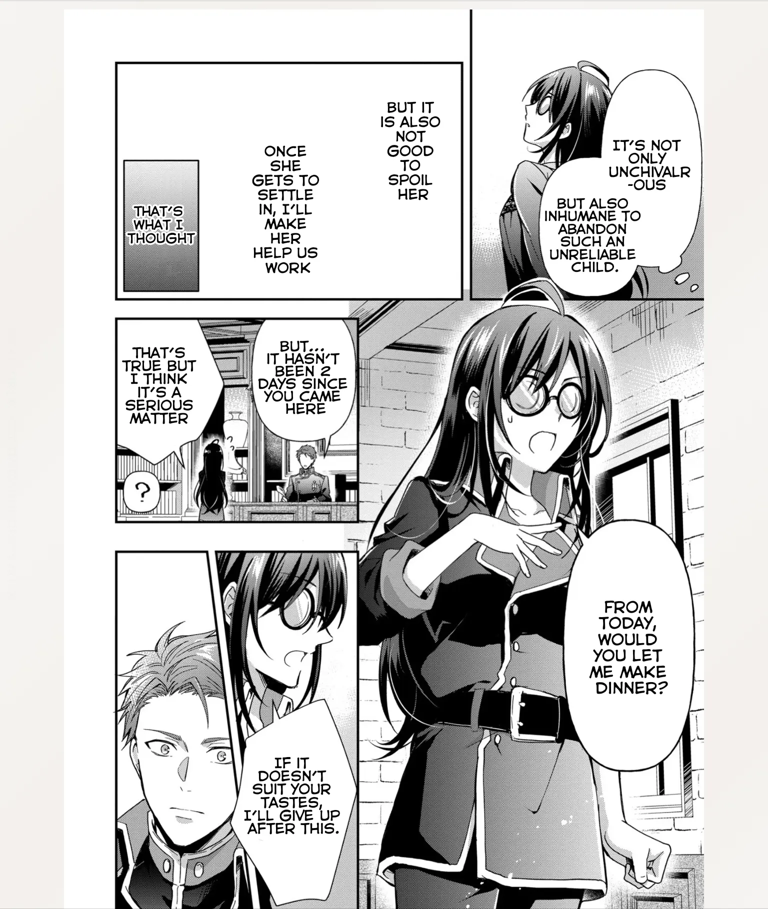 The Knight Commander Wants To Monopolize The Former Glasses Girl - Chapter 4