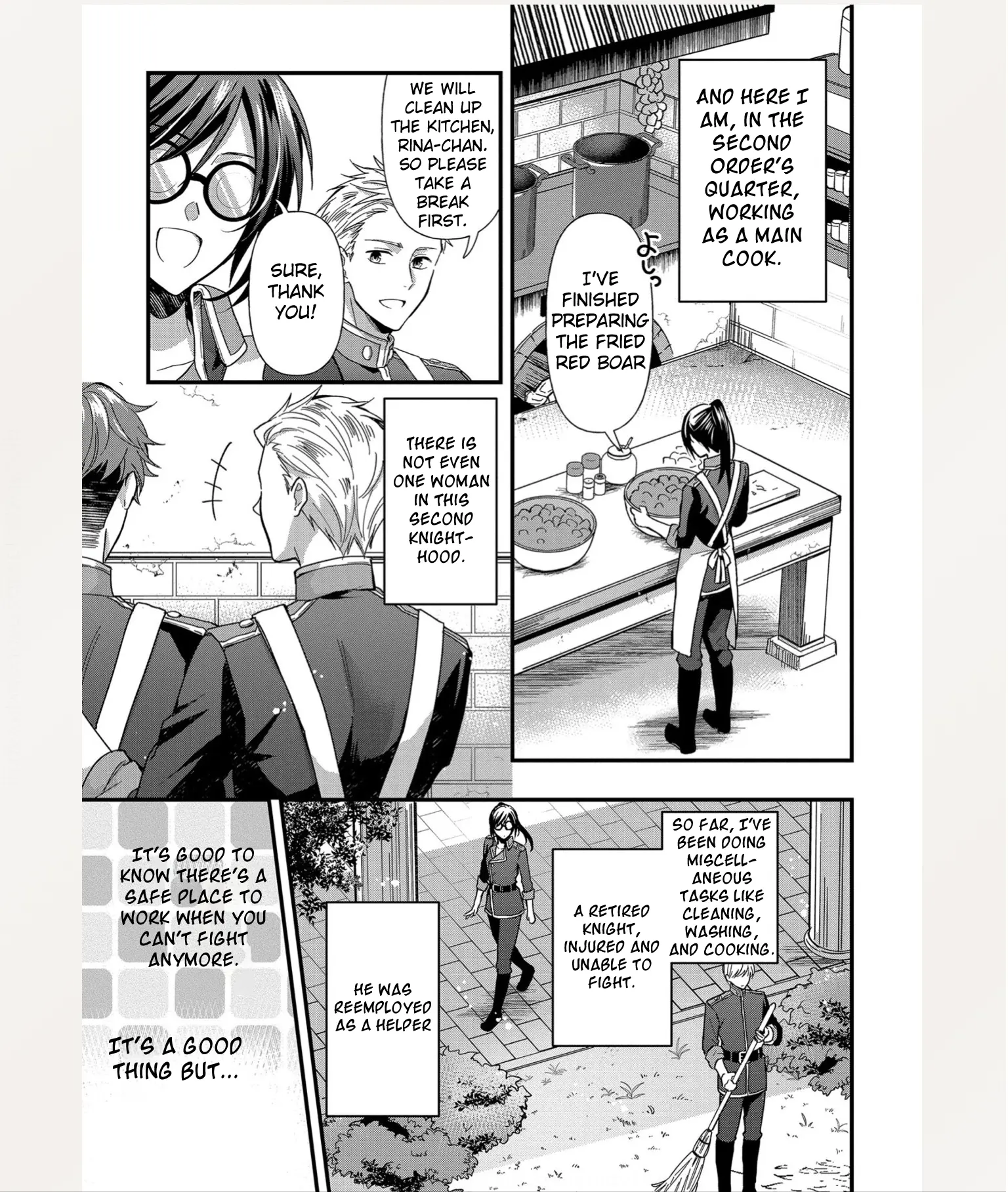 The Knight Commander Wants To Monopolize The Former Glasses Girl - Chapter 2