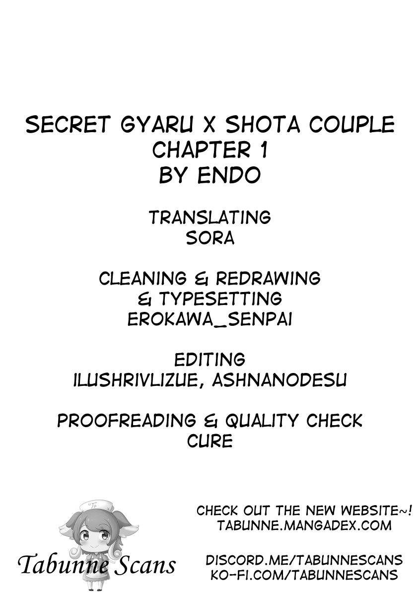 Secret Gyaru X Shota Couple - Chapter 1