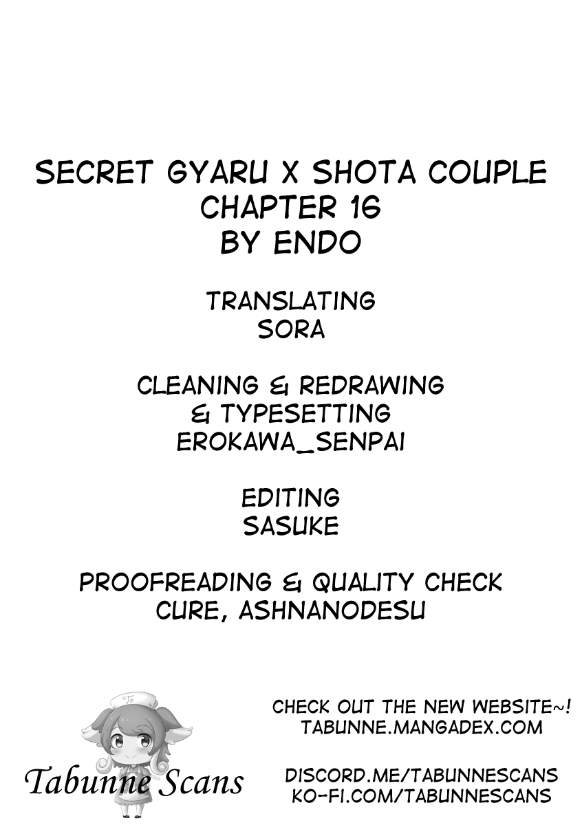 Secret Gyaru X Shota Couple - Chapter 16