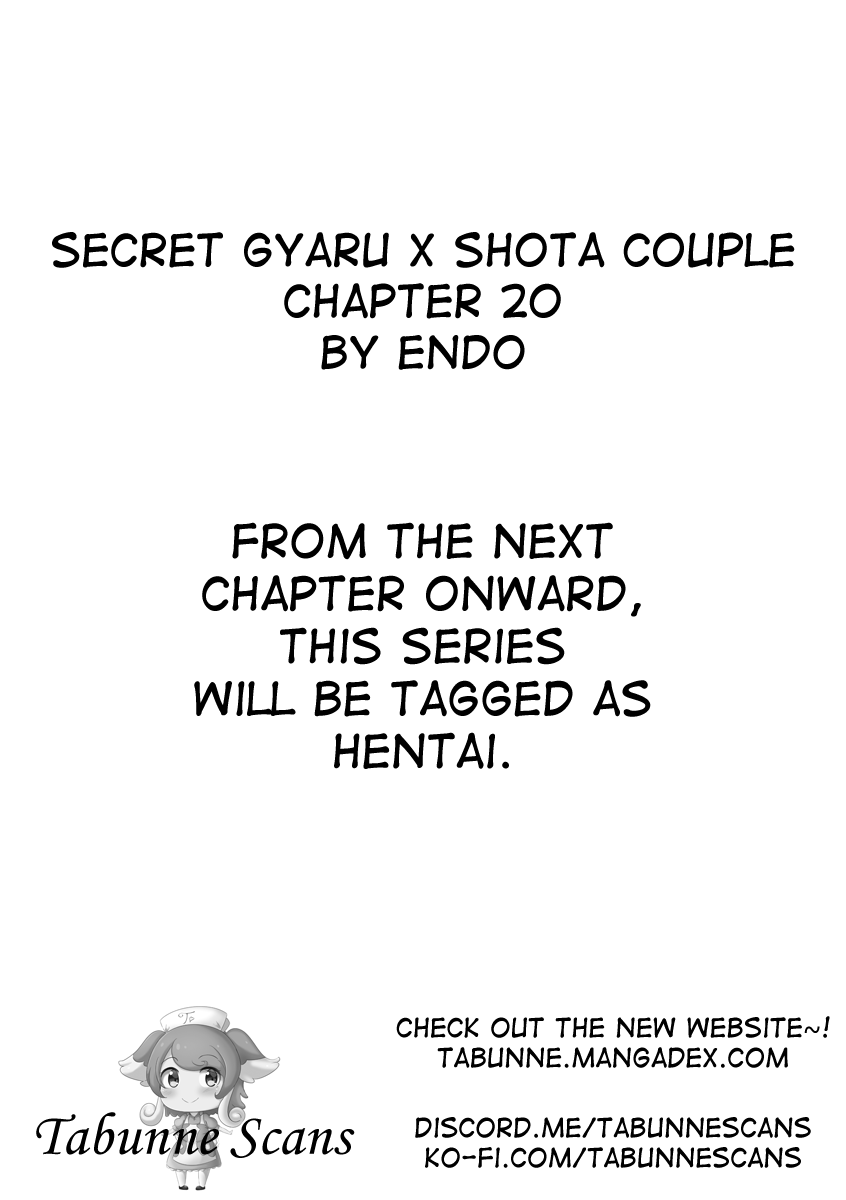 Secret Gyaru X Shota Couple - Chapter 20