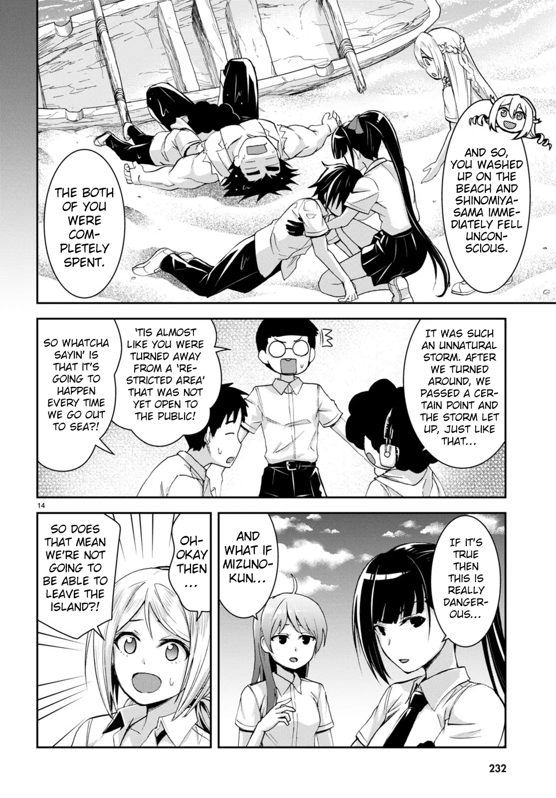 Isekai Yurutto Survival Seikatsu: Gakkou No Minna To Isekai No Mujintou Ni Tenishitakedo Ore Dake Rakushou Desu - Vol.5 Chapter 25