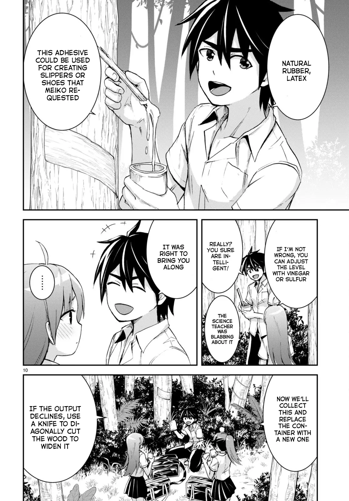 Isekai Yurutto Survival Seikatsu: Gakkou No Minna To Isekai No Mujintou Ni Tenishitakedo Ore Dake Rakushou Desu - Vol.4 Chapter 23