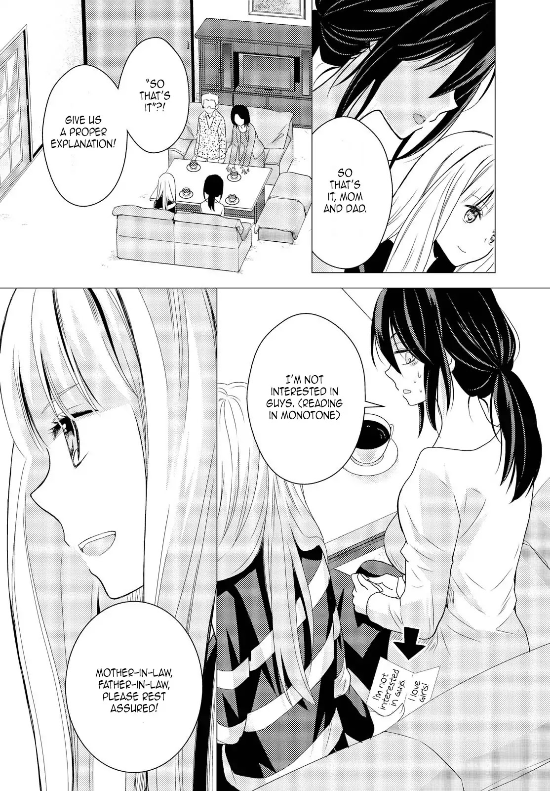 I Decided To Fake A Marriage With My Junior (♀️) To Shut My Parents Up - Chapter 1: Marriage