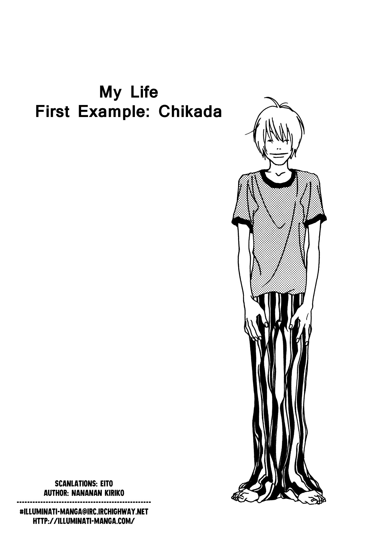 Itaitashii Love - Vol.1 Chapter 15 : My Life - First Example: Chikada