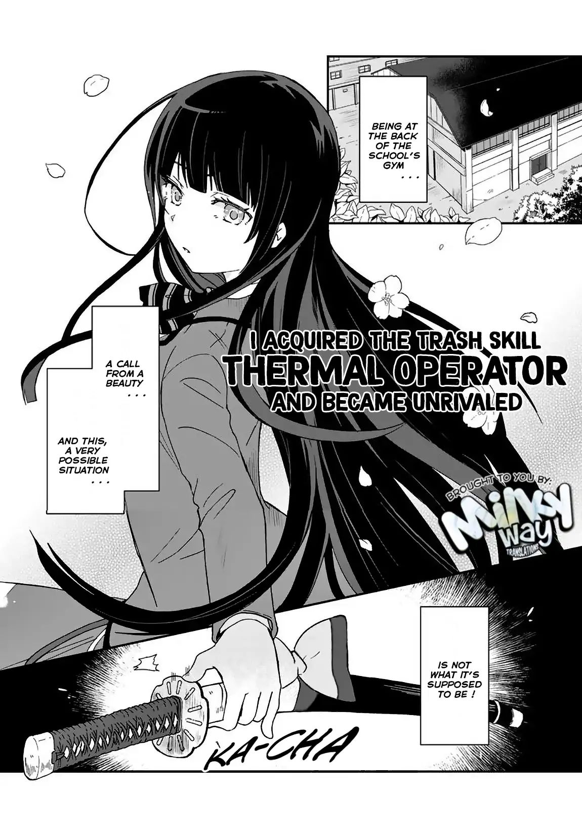 I, Who Possessed A Trash Skill 【Thermal Operator】, Became Unrivaled. - Chapter 4