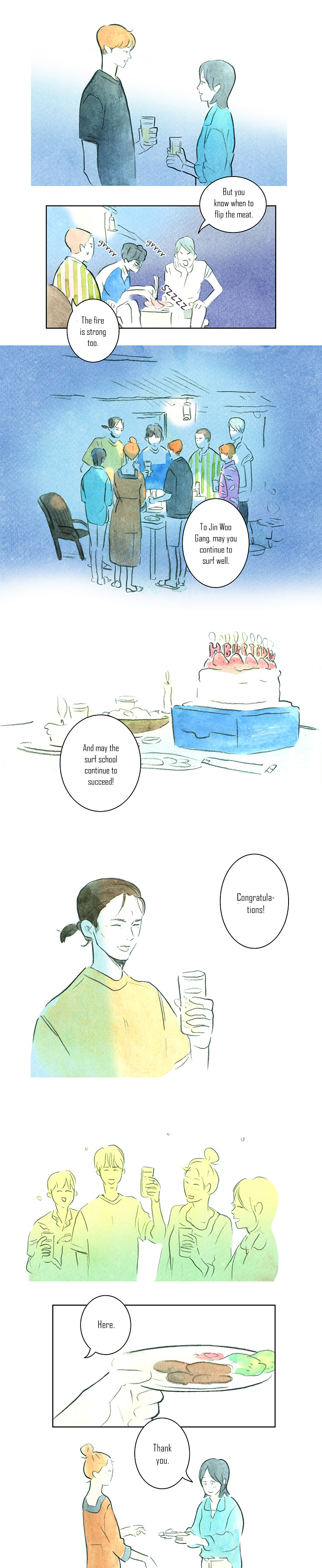 The Girl Who Walks The Waves - Chapter 15 : Seaside Birthday Party