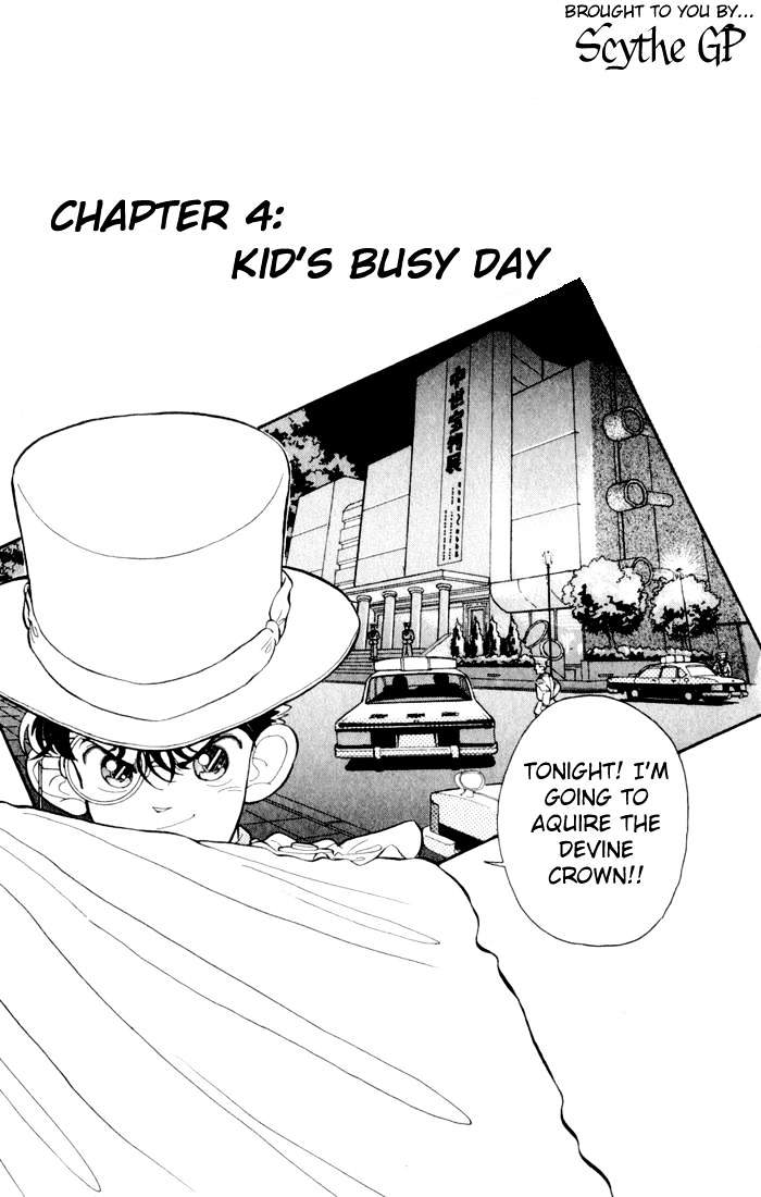 Magic Kaitou - Vol.1 Chapter 4 : Kid's Busy Day