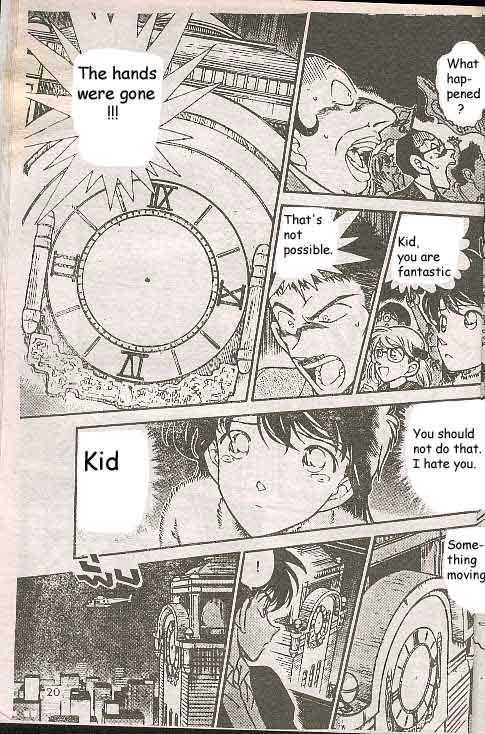 Magic Kaitou - Vol.4 Chapter 24 : First Contact! (Kudo Shinichi Vs. Kaitou Kid) (Second Half)